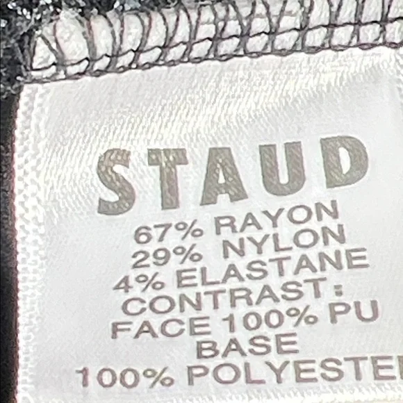 STAUD Joint Mini A-Line Dress size - Picture 13 of 13